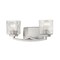Z-Lite Zaid 2 Light Vanity, Brushed Nickel & Chisel 1929-2V-BN - alternate 1